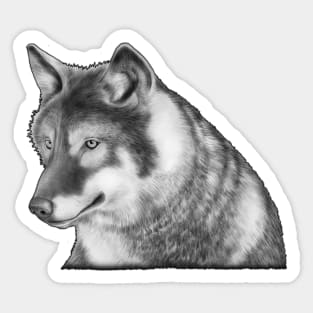 Wolf Sticker